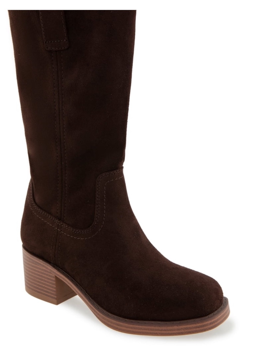 Unionbay Maude Brown Faux Suede Pull-On Boots Size 7 NWT - Picture 2 of 9